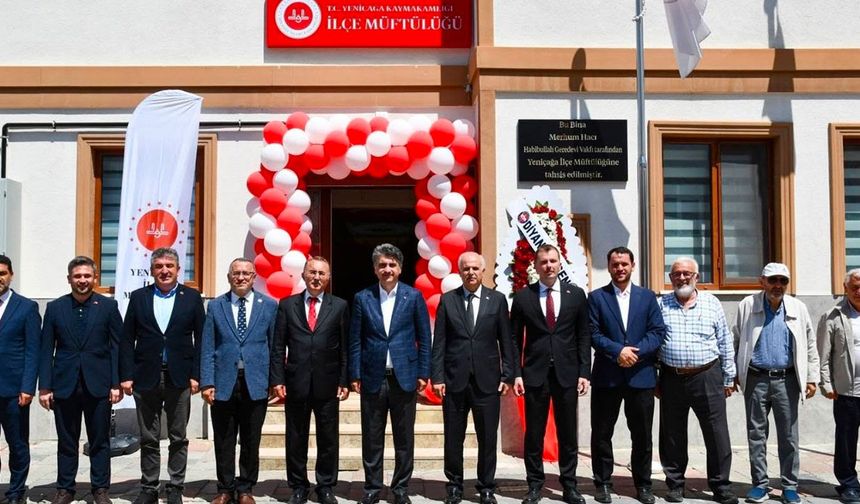 Yeniçağa İlçe Müftülüğü Yeni Hizmet Binasına kavuştu