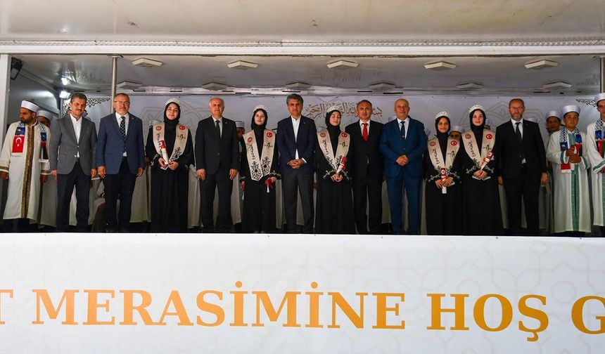 Yeniçağa'da 37 hafız icazet aldı