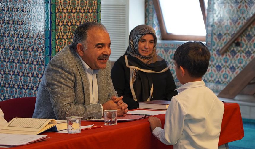 Zonguldak’ta Yaz Kur’an Kursu öğrencileri yarıştı