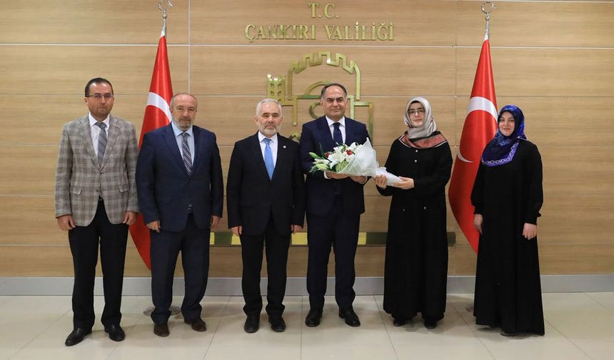 Vali Çakırtaş'a Mevlid-i Nebi ziyareti