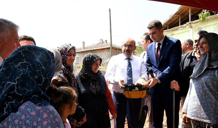 Depremde Yıkılan Kertil Mahallesi Camii’nin Temeli Atıldı