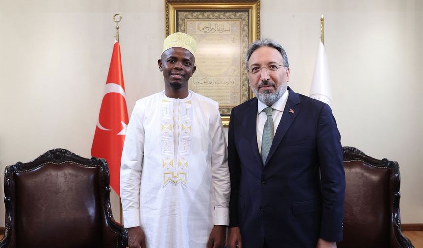RUANDA MÜFTÜSÜNDEN DİYANET'E ZİYARET