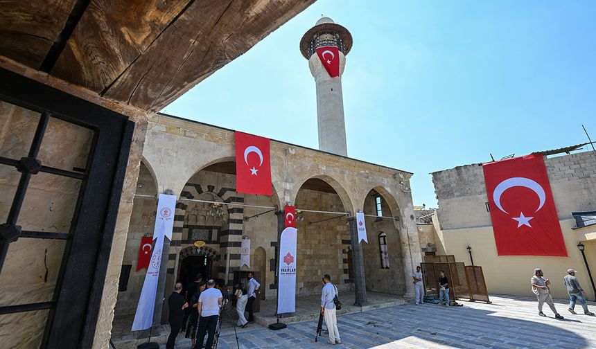 Gaziantep Bostancı Camii, yeniden açıldı