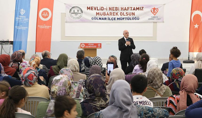 Gülnar'da Mevlid-i Nebi coşkusu