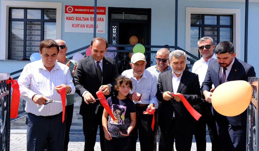 Hacı Sultan Özkara Kur’an Kursu Mahmudiye’de Hizmete Açıldı