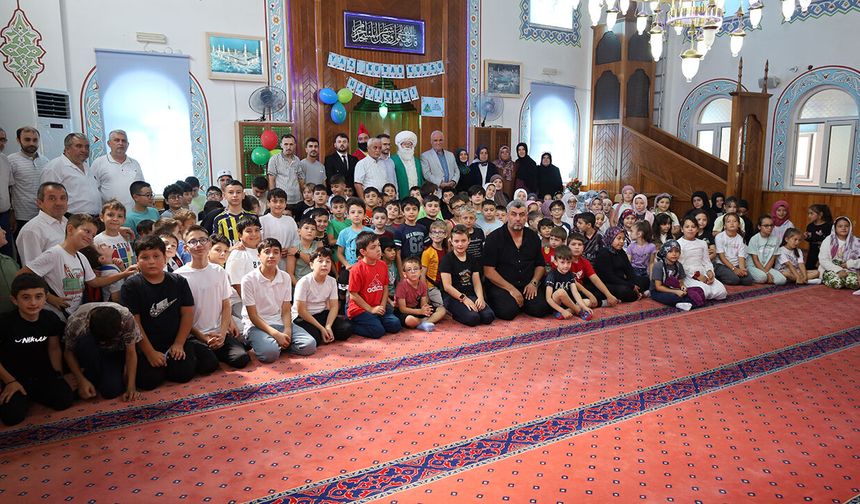 Müftü Erhun: “Camilerimiz Bu Yaz Bir Kez Daha Çocuklarımızın Sesiyle Şenlendi”