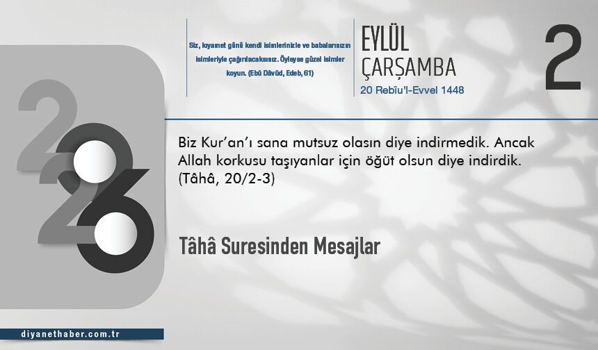Tâhâ Suresinden Mesajlar