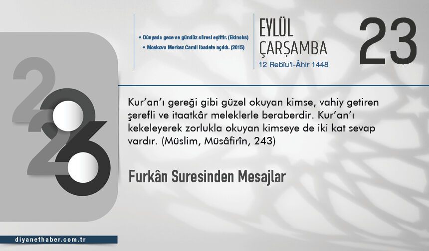 Furkân Suresinden Mesajlar
