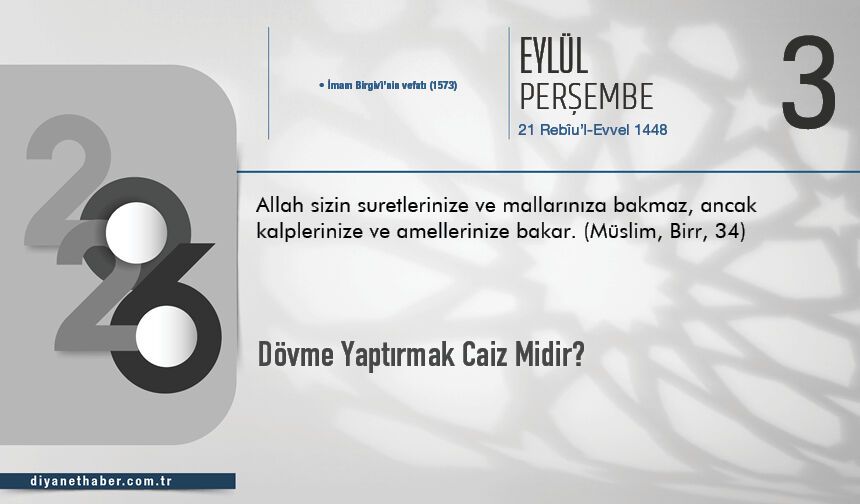 Dövme Yaptırmak Caiz Midir?
