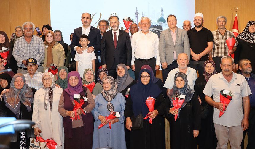 KONYA'DA "VEFA UMRESİ" PROJESİNDE KURA ÇEKİLİŞİ GERÇEKLEŞTİRİLDİ