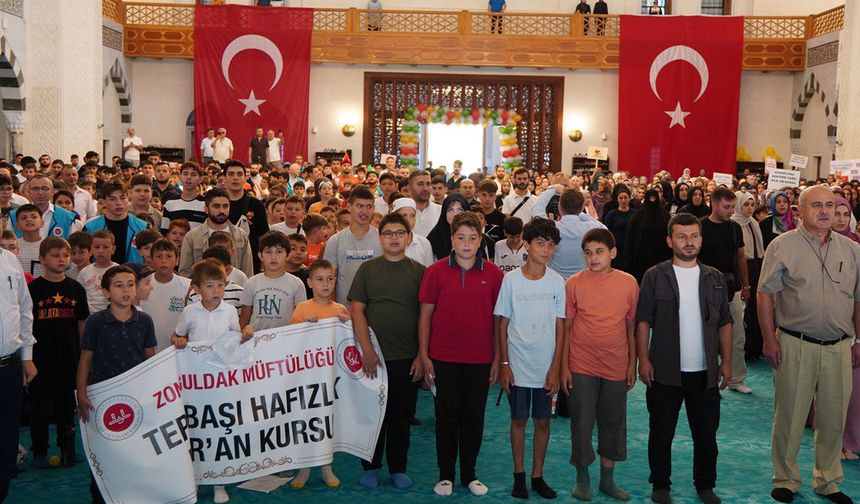 Zonguldak’ta "Cami-Çocuk Şenliği" düzenlendi