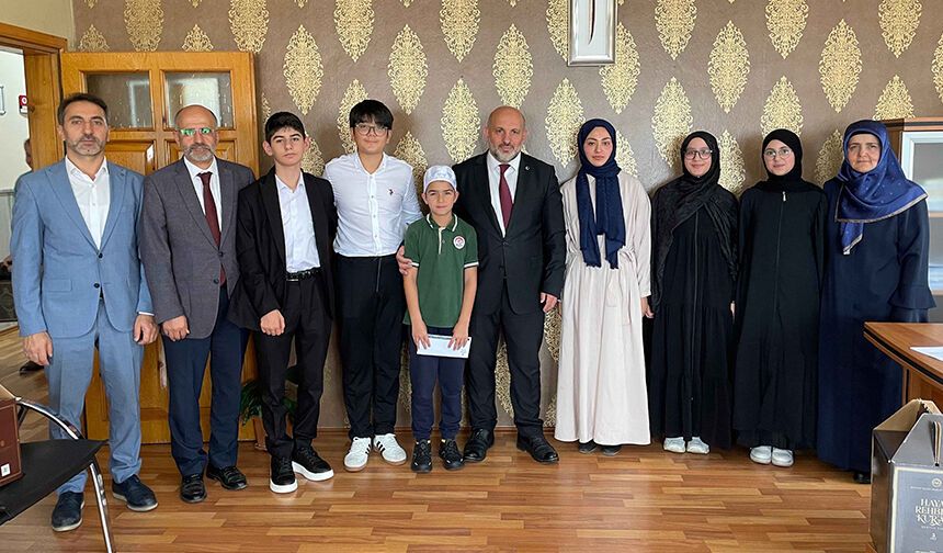 Giresun’da genç hafızlar yarıştı