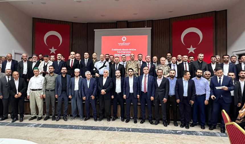 Hakkari Müftüsü Okuş, personele veda etti