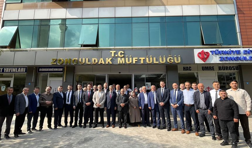 Müftü Demir, personelle vedalaştı