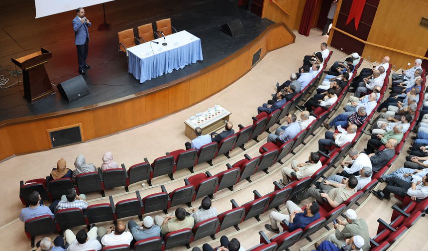 Kahta'da Hz. Peygamber konuşuldu