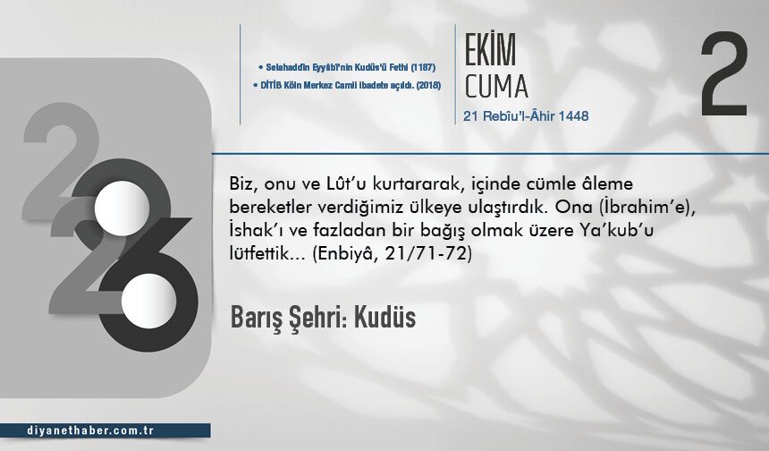 Barış Şehri: Kudüs