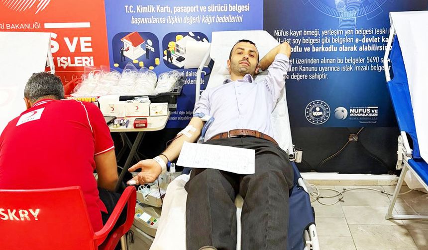 Sapanca'da din görevlileri kan bağışında bulundu