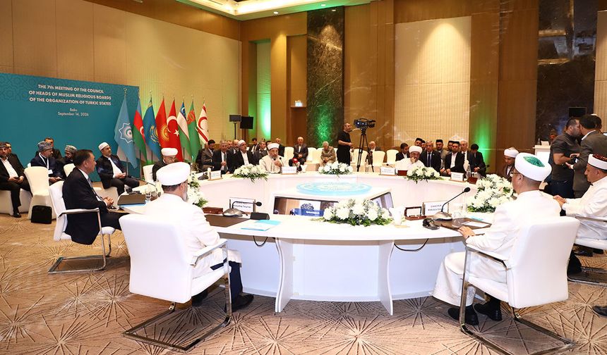 TDT DİYANET İŞLERİ/DİNİ İDARE BAŞKANLARI 7. TOPLANTISI YAPILDI