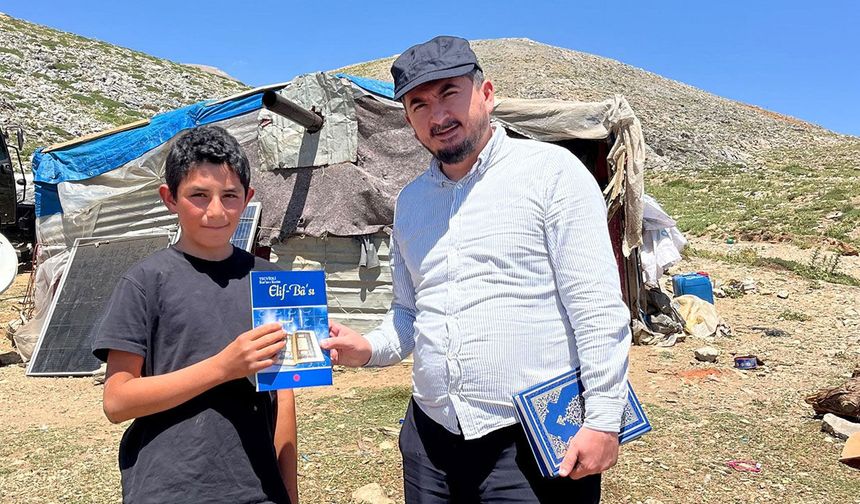 Torosların zirvesinde Kur'an'la buluştular
