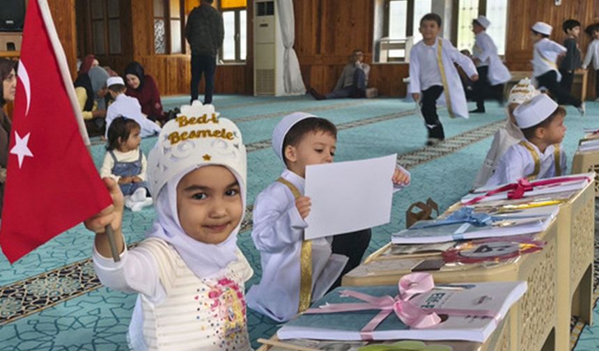 Anamur'da miniklerin Kur’an heyecanı