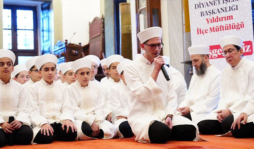 YILDIRIM'DA 80 HAFIZ İCAZET ALDI