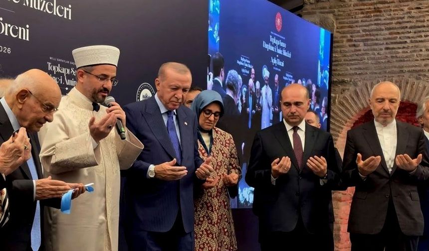 İSTANBUL'DA "DARPHANE-İ AMİRE MÜZELERİ" DUALARLA AÇILDI