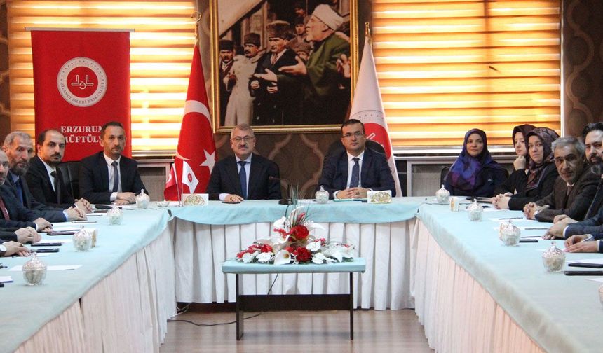 ERZURUM'DA "MERKEZ-SAHA BULUŞMASI" DÜZENLENDİ