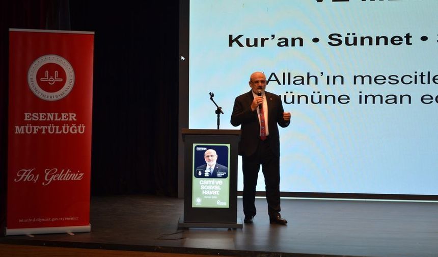 Başkan Yardımcısı Şahin: Camiler hayatın merkezidir