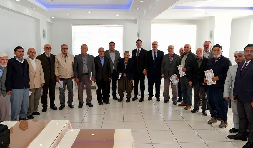 Gülnar’da emekli din görevlileri buluştu