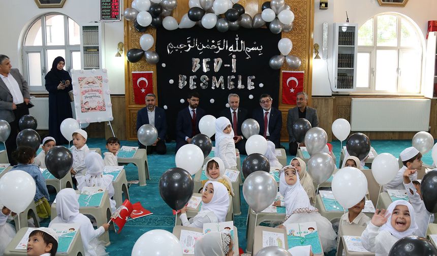 İpekyolu’nda Bed-i Besmele heyecanı