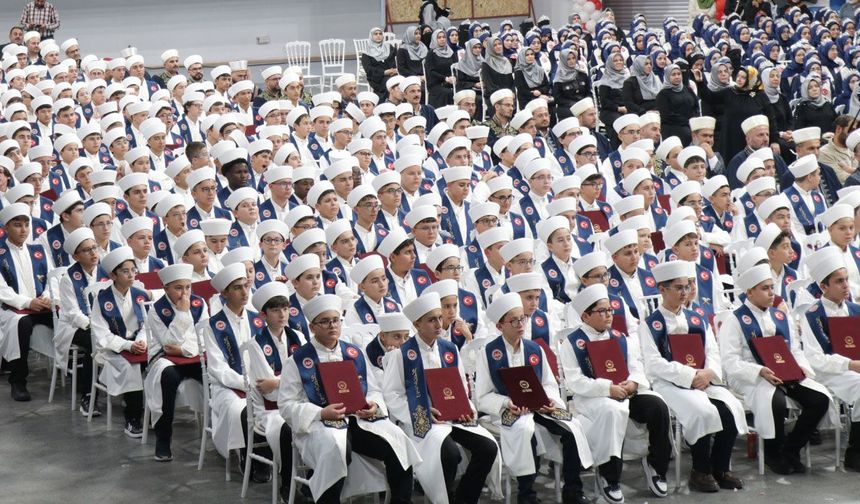 KAYSERİ'DE 738 HAFIZ İCAZET ALDI