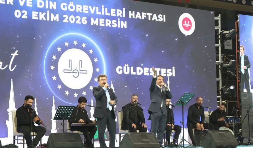 MERSİN'DE "NAAT GÜLDESTESİ"