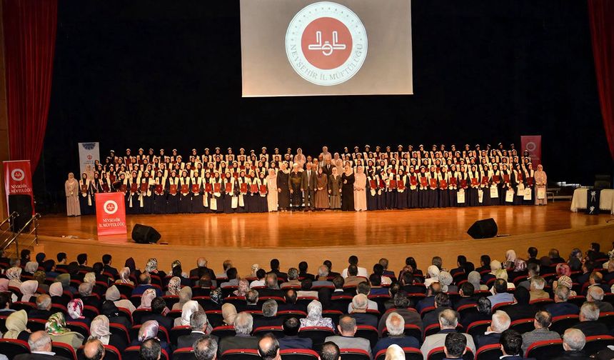 NEVŞEHİR'DE 132 HAFIZ İCAZET ALDI