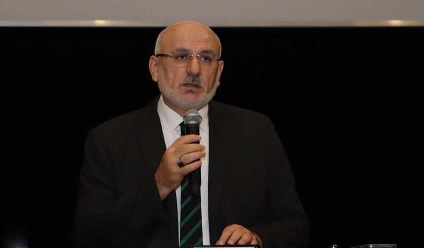 DR. ŞAHİN: İNSANLIĞIN HUZURU İÇİN ÇALIŞIYORUZ