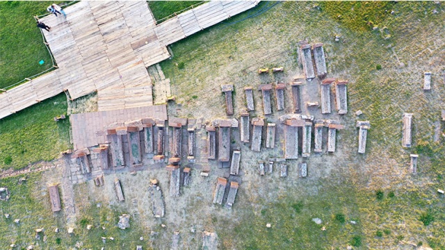 "Mezarlığımızı gördük. Atalarımızın nasıl cenk edip bugünler için savaştığını gördük.