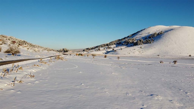 Bolu Abant'ta orman ve yaylalarda kar şöleni - 2022