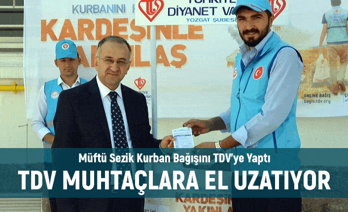 Türkiye Diyanet Vakfı, Muhtaçlara El Uzatıyor