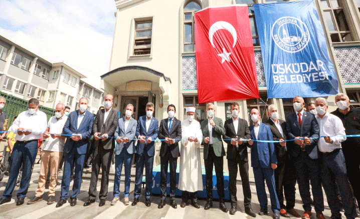 Yaman Dede Mehmet Efendi Camii yeniden ibadete açıldı