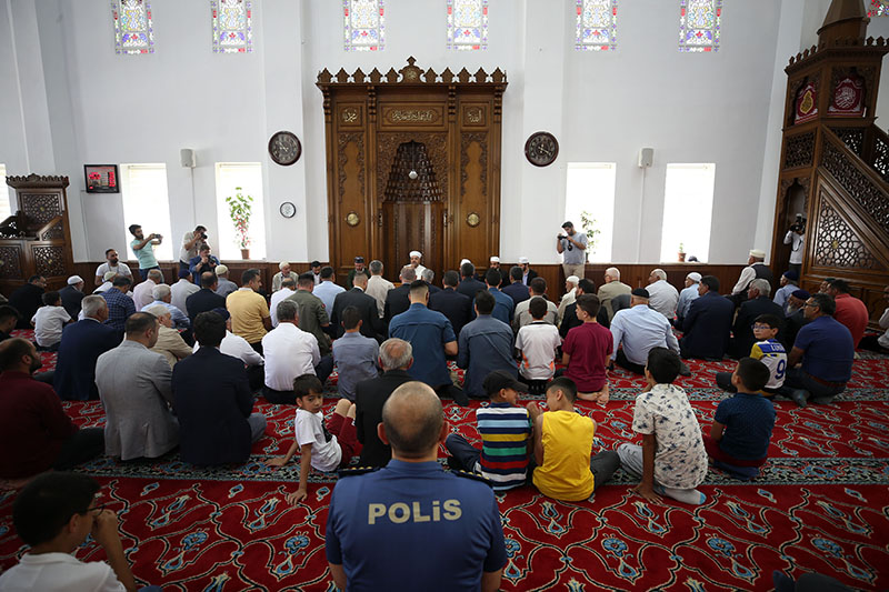 2023.07.15 Muş ve Bitlis'te 15 Temmuz Dolayısıyla Şehitliklerde Tören Düzenlendi (10)