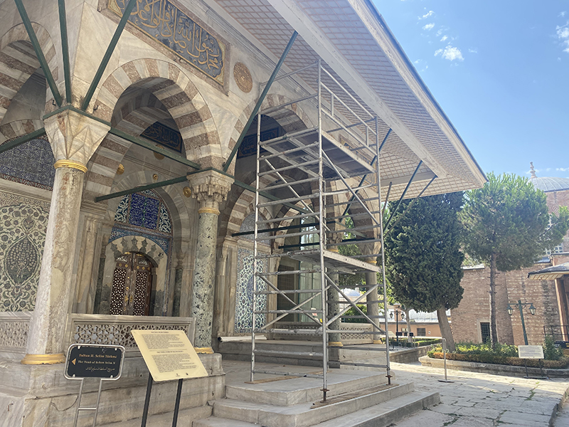 Ayasoyfa-i Kebir Camii Restorasyon (2)