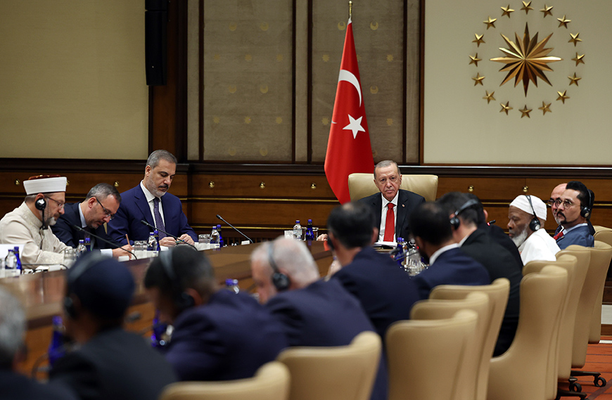 2023.09.06 Cumhurbaşkanı Recep Tayyip Erdoğan'ın Kabulü (4)