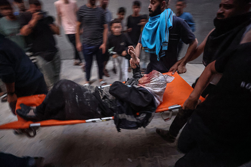 Gazze'deki Şifa Hastanesi'nde hizmetlerin durması nedeniyle 6'sı prematüre bebek 20 kişi öldü (7)