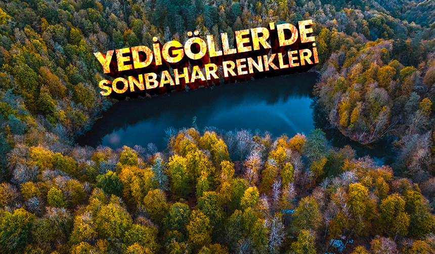 Yedigöller'de sonbahar renkleri