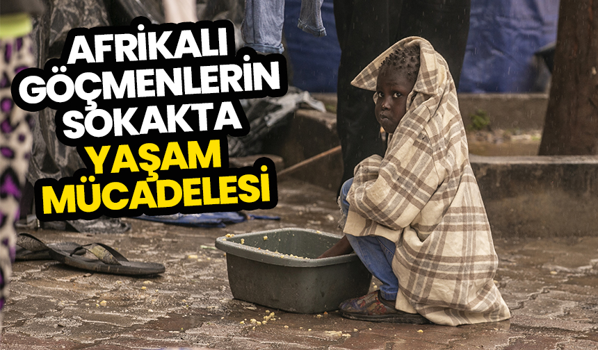 Afrikalı göçmenlerin Tunus sokaklarında yaşam mücadelesi