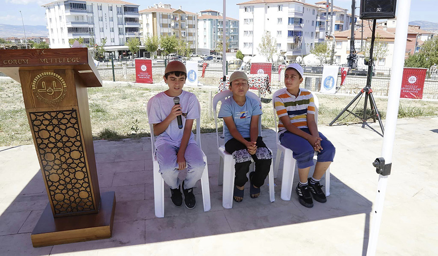 Çorum'da Ertuğrul Gazi 4 6 Yaş Kur'an Kursunun Temeli Dualarla Atıldı (4)