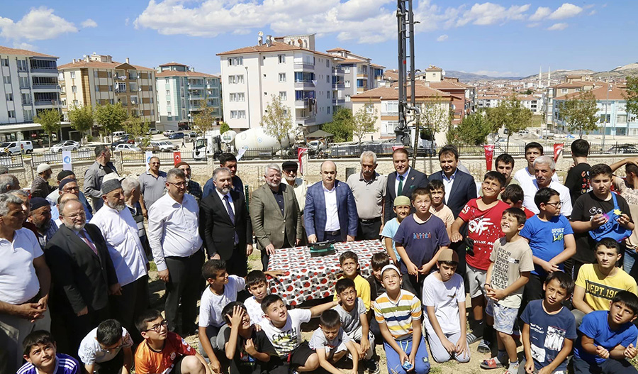 Çorum'da Ertuğrul Gazi 4 6 Yaş Kur'an Kursunun Temeli Dualarla Atıldı (7)