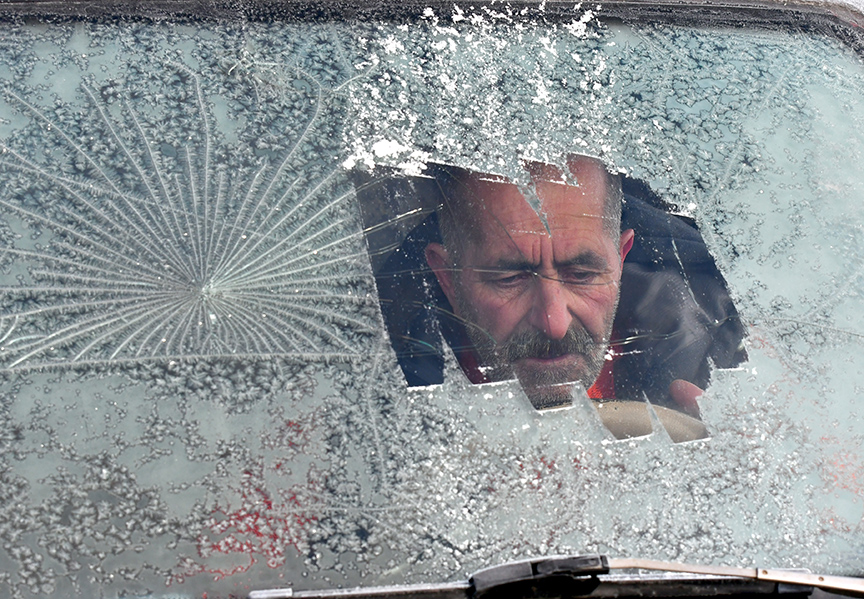 Kars Ile Ardahan'da Soğuk Hava Ve Kırağı Etkili Oldu 2