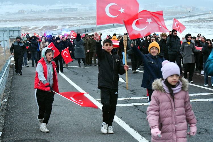 Kars'ta Sarıkamış Şehitleri Için Temsili Nöbet Tutuldu 3