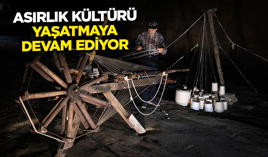 Kendir ustaları asırlık kültürü yaşatmaya devam ediyor