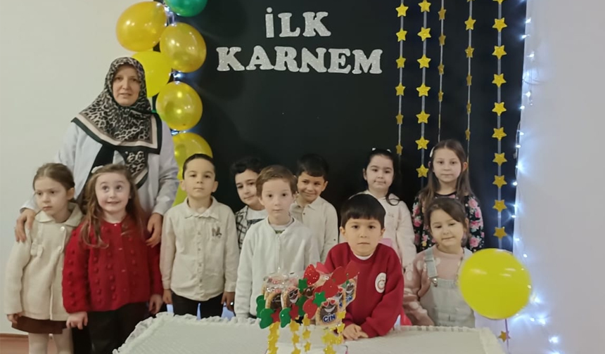 Giresundaki 4 6 Yaş Kuran Kurslarında Karne Heyecanı 07